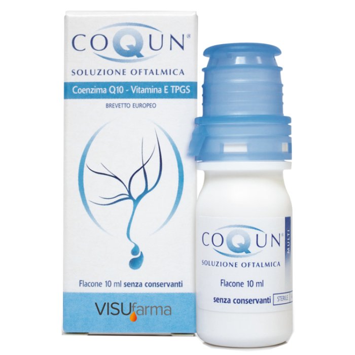 Coqun soluzione oftalmica sterile per terapia del glaucoma 10 ml Coqun soluzione oftalmica sterile per terapia del glaucoma 10 ml