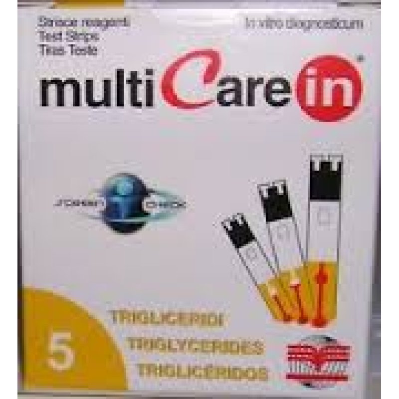 Biochemical Multicare In Trigliceridi 5 Strisce Biochemical Multicare In Trigliceridi 5 Strisce