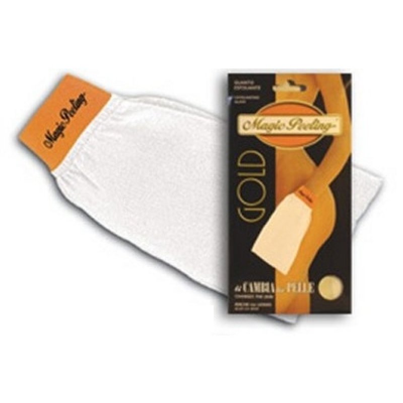 Magic Peeling Gold Guanto Esfoliante per una Pelle Liscia e Rigenerata