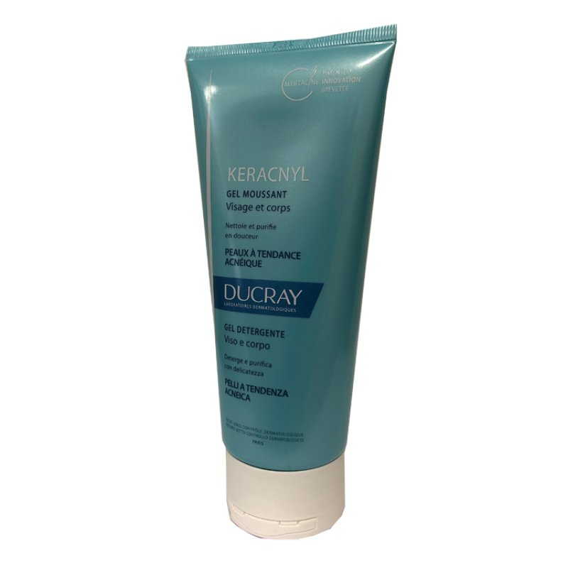 Ducray Pelle Mista e Grassa Keracnyl Gel Detergente Purificante 200 ml Ducray Pelle Mista e Grassa Keracnyl Gel Detergente Purificante 200 ml