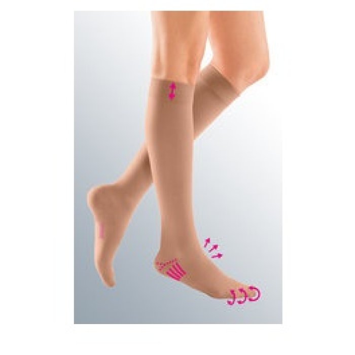 Calza a compressione medicale classe 1 Medi Plus Mono per gamba destra misura C3 118 Calza a compressione medicale classe 1 Medi Plus Mono per gamba destra misura C3 118