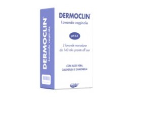 Dermoclin  Igiene Intima Lavanda Vaginale con pH 5.5 2 Flaconi da 140 ml