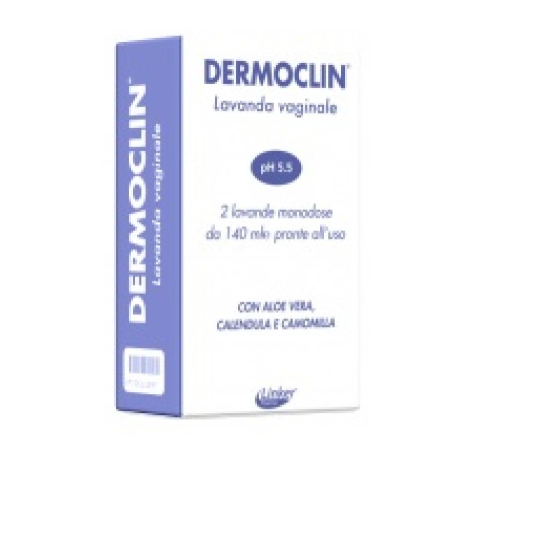Dermoclin Igiene Intima Lavanda Vaginale con pH 5.5 2 Flaconi da 140 ml Dermoclin Igiene Intima Lavanda Vaginale con pH 5.5 2 Flaconi da 140 ml