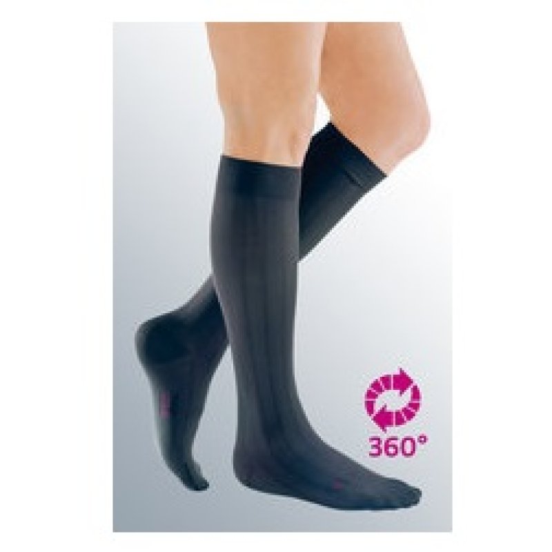 Gambaletto a compressione graduata Medi classe 1 blu navy taglia 4 per benessere e circolazione delle gambe