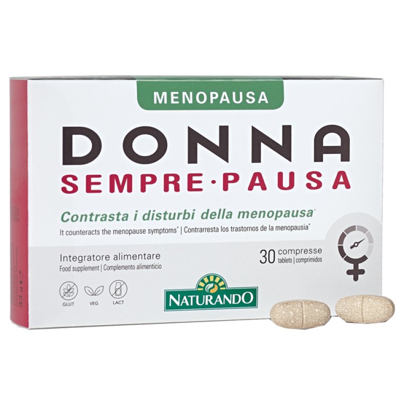 Naturando Donna Sempre Pausa 30 Compresse Naturando Donna Sempre Pausa 30 Compresse