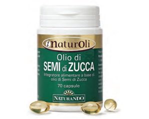 Naturando I Naturoli - Olio Di Semi Di Zucca Integratore Alimentare,70 Capsule