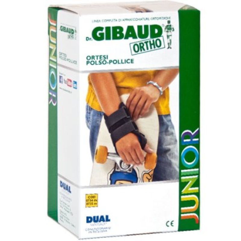 Dual Sanitaly Ortesi Pollice Sinistro Gibaud Ortho Junior Dual Sanitaly Ortesi Pollice Sinistro Gibaud Ortho Junior