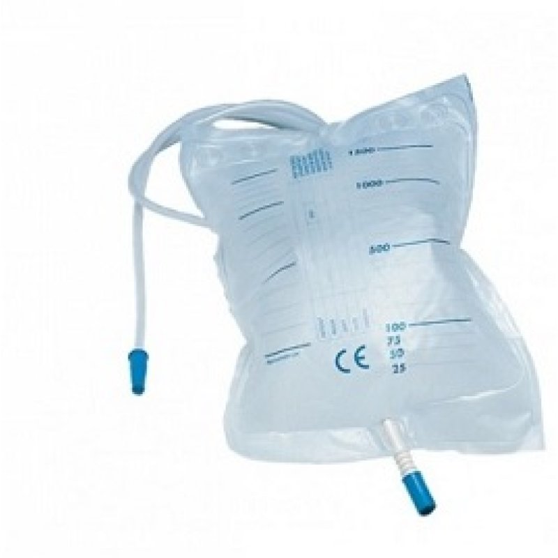Sacca Di Drenaggio Da Letto Per Incontinenza Serenity Tubo 130 Cm 30 Pezzi Sacca Di Drenaggio Da Letto Per Incontinenza Serenity Tubo 130 Cm 30 Pezzi