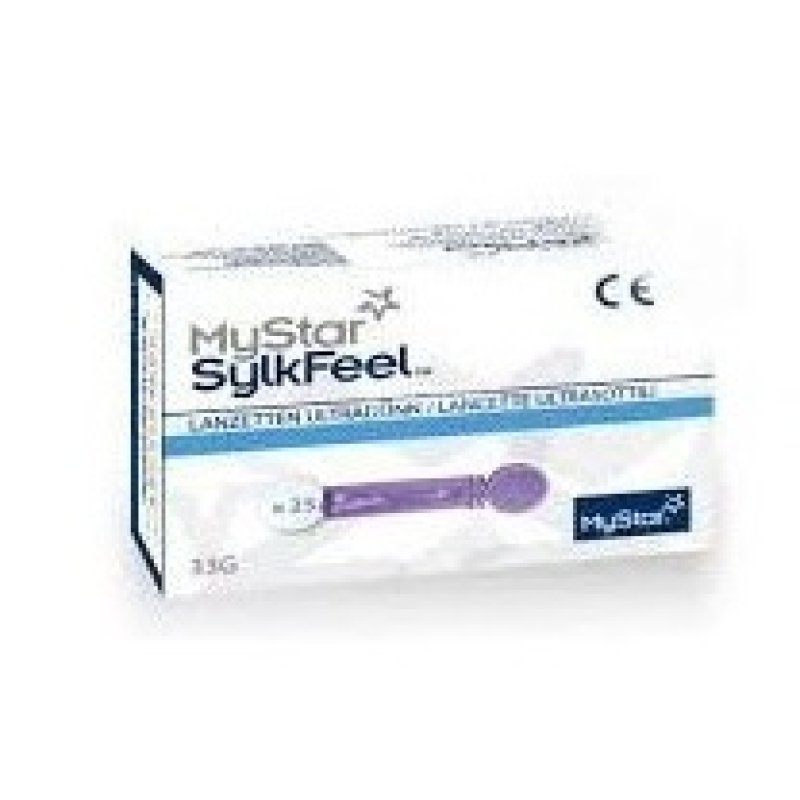 Sanofi Lancette Pungidito Mystar Sylkfeel Lancets 25 Pezzi 33 Gauge Sanofi Lancette Pungidito Mystar Sylkfeel Lancets 25 Pezzi 33 Gauge