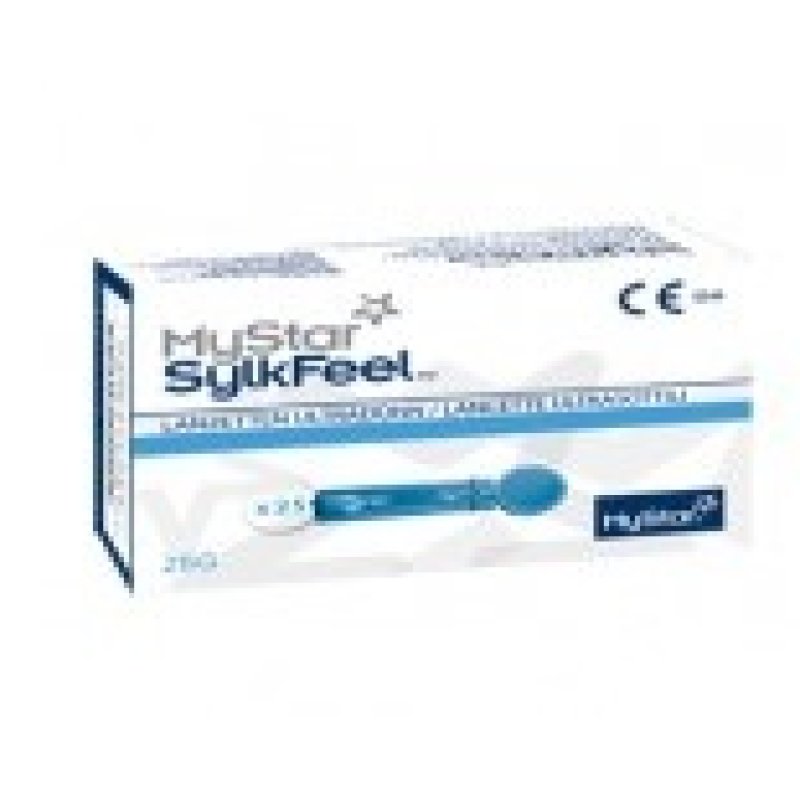 Sanofi Aventis My Star Sylkfeel Lancette Pungidito 28g 25 Pezzi Sanofi Aventis My Star Sylkfeel Lancette Pungidito 28g 25 Pezzi