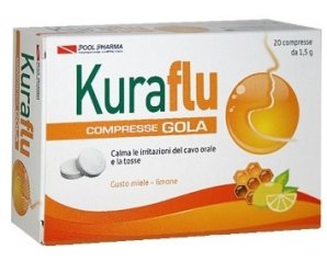 Kuraflu Gola Gusto Limone e Miele 20 Compresse