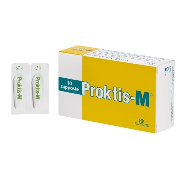 Farma-derma Proktis-m 10 Supposte 2 G Farma-derma Proktis-m 10 Supposte 2 G