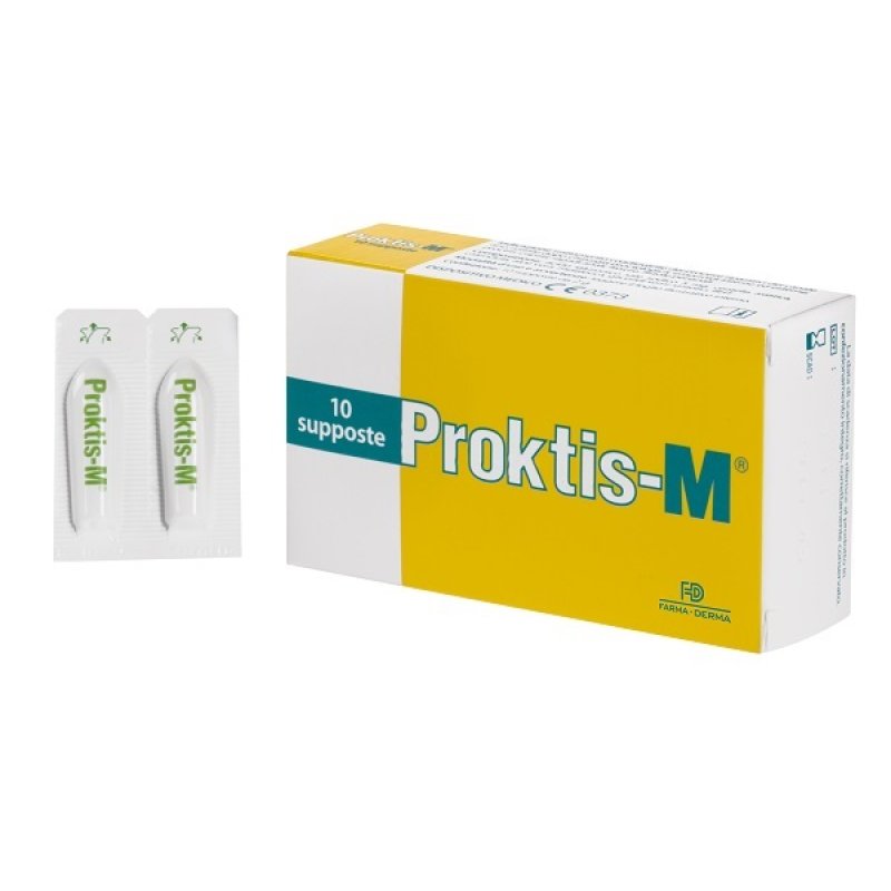 Farma-derma Proktis-m 10 Supposte 2 G