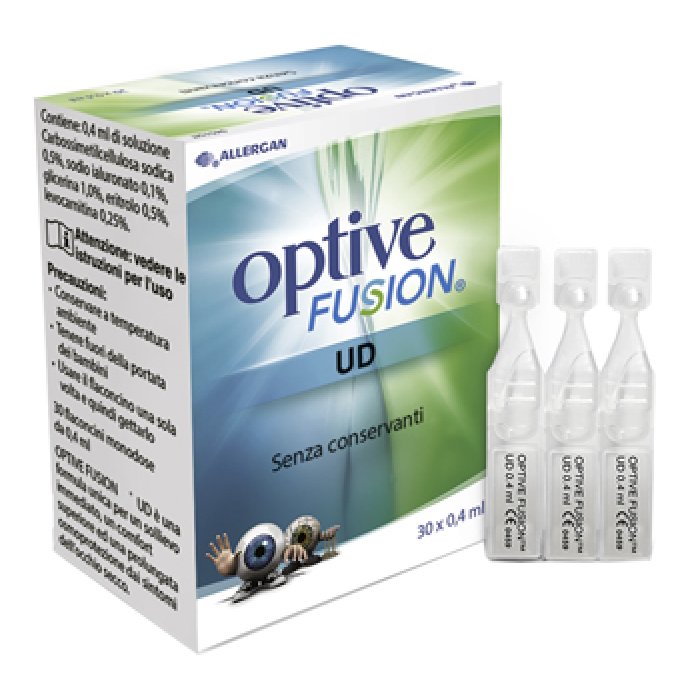 Allergan Optive Fusion UD Soluzione Oftalmica 30 Flaconcini 0,4ml