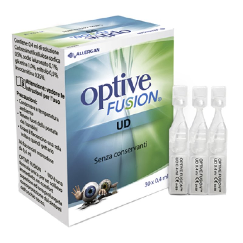 Allergan Optive Fusion UD Soluzione Oftalmica 30 Flaconcini 0,4ml