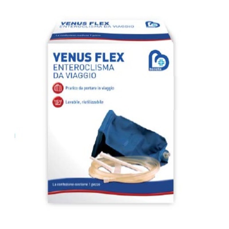 Borella Venus Flex Enteroclisma Da Viaggio 1 Pezzo Borella Venus Flex Enteroclisma Da Viaggio 1 Pezzo