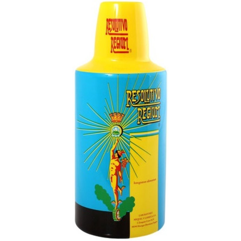 Resolutivo Regium integratore depurativo naturale per fegato e reni con estratti vegetali flacone 600 millilitri