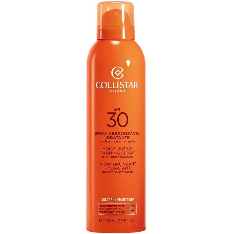 Collistar Spray Abbronzante Idratante SPF30 Viso e Corpo 200 ml Collistar Spray Abbronzante Idratante SPF30 Viso e Corpo 200 ml