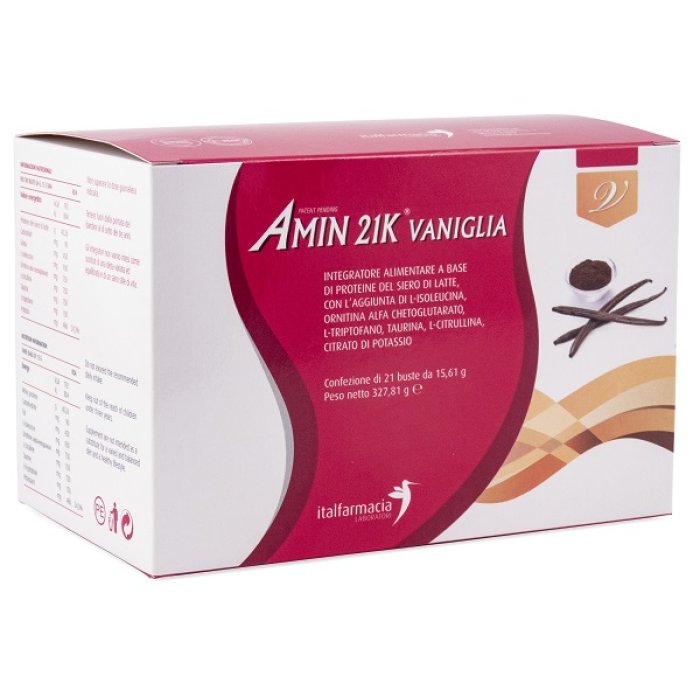 Italfarmacia Amin 21 K Integratore 21 Bustine Gusto Vaniglia