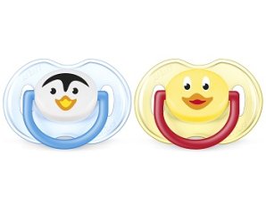 AVENT Succh.Anim.Sil.0-6 M 2pz