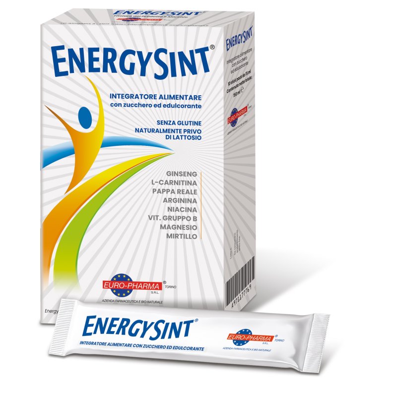 Energysint Integratore Energetico in Flaconi 10 x 15 ml per Stanchezza e Affaticamento Energysint Integratore Energetico in Flaconi 10 x 15 ml per Stanchezza e Affaticamento