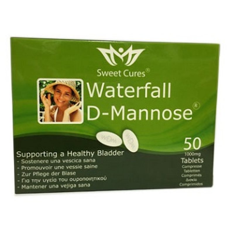 Waterfall D-Mannosio 50 compresse - integratore per il benessere delle vie urinarie e della vescica
