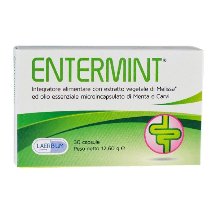 Laerbium Pharma Entermint 30 Capsule Da 420 Mg Laerbium Pharma Entermint 30 Capsule Da 420 Mg