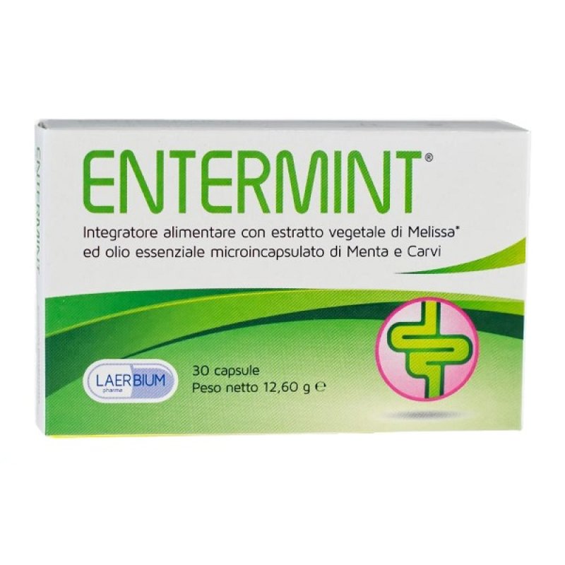 Laerbium Pharma Entermint 30 Capsule Da 420 Mg