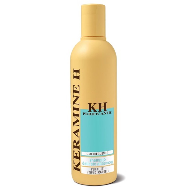 Keramine H shampoo purificante antismog 300 ml - shampoo delicato uso frequente contro smog e impurit&agrave;