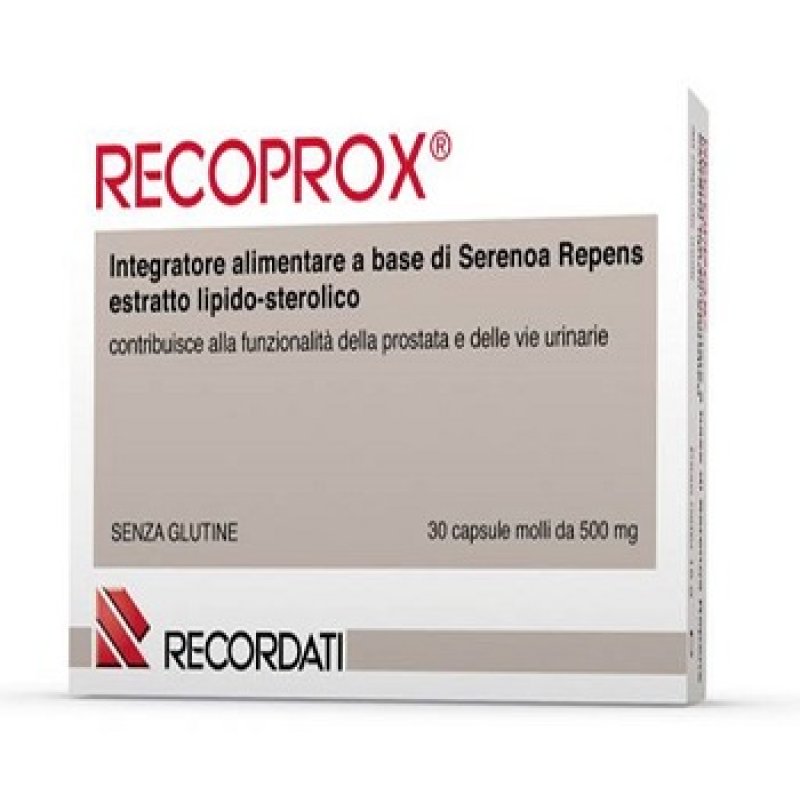 Recordati Recoprox Integratore Alimentare 30 Capsule molli Recordati Recoprox Integratore Alimentare 30 Capsule molli