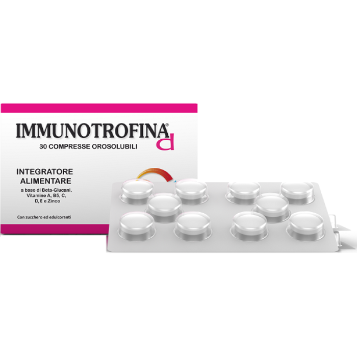 D.m.g. Italia Immunotrofina 30 Compresse Orosolubili 1,3 G D.m.g. Italia Immunotrofina 30 Compresse Orosolubili 1,3 G