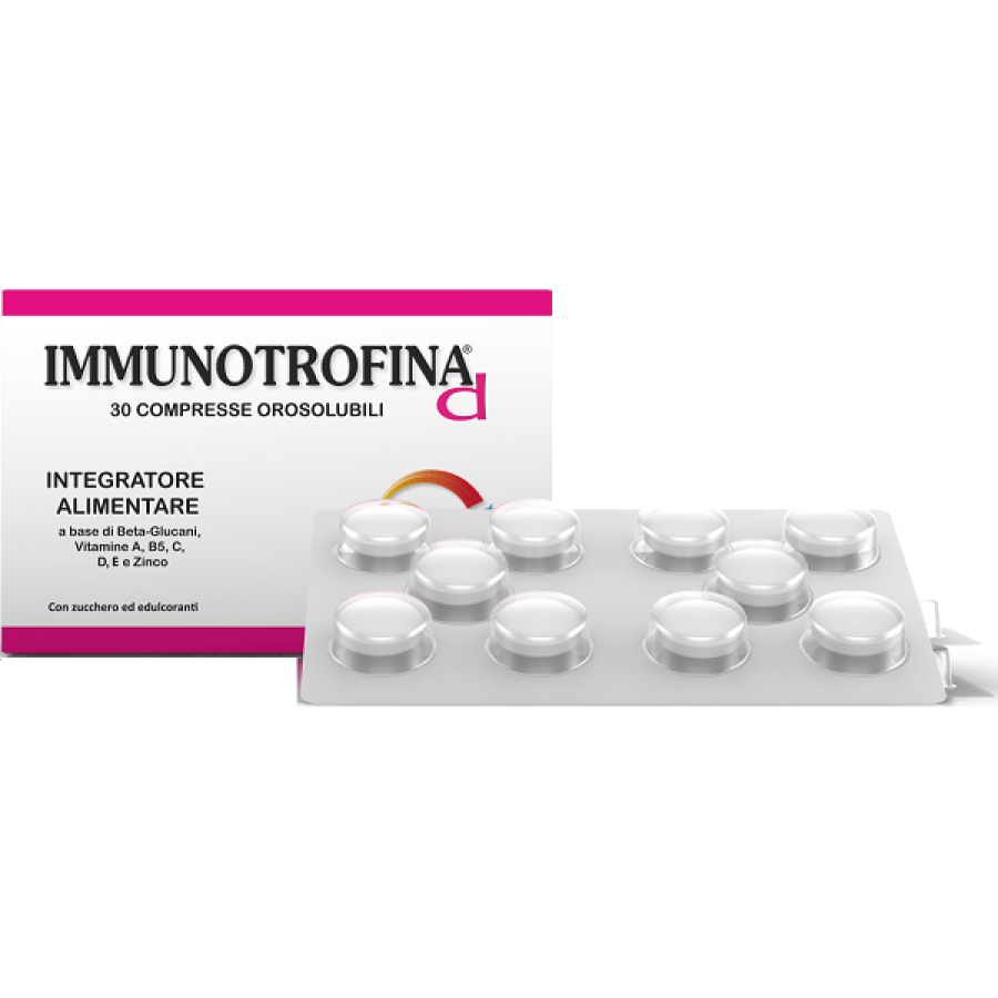 D.m.g. Italia Immunotrofina 30 Compresse Orosolubili 1,3 G D.m.g. Italia Immunotrofina 30 Compresse Orosolubili 1,3 G