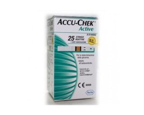 Accu-Chek Active Strisce Misurazione Glicemia 25 Pezzi