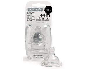 SUAVINEX TETT PAPP SIL +4M 2PZ
