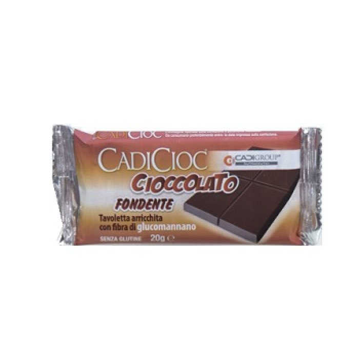 Ca.Di. Group Cadicioc Barretta Fondente Senza Glutine 20 g Ca.Di. Group Cadicioc Barretta Fondente Senza Glutine 20 g