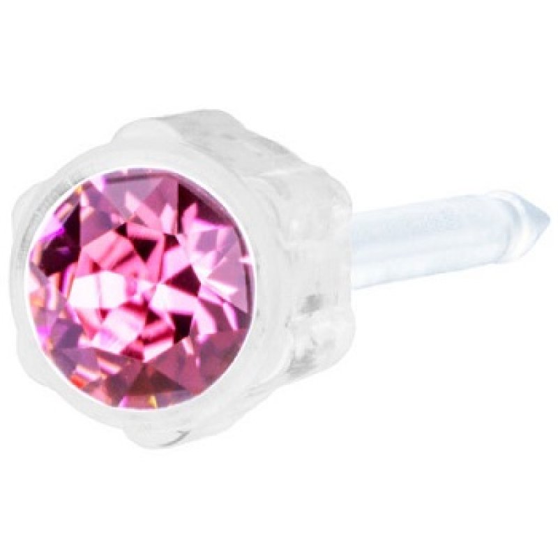 EP MP orecchino 4 mm rose - stud color oro rosa per lobi EP MP orecchino 4 mm rose - stud color oro rosa per lobi