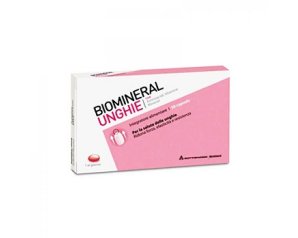 Biomineral Unghie Integratore Alimentare Unghie Deboli 30 Capsule