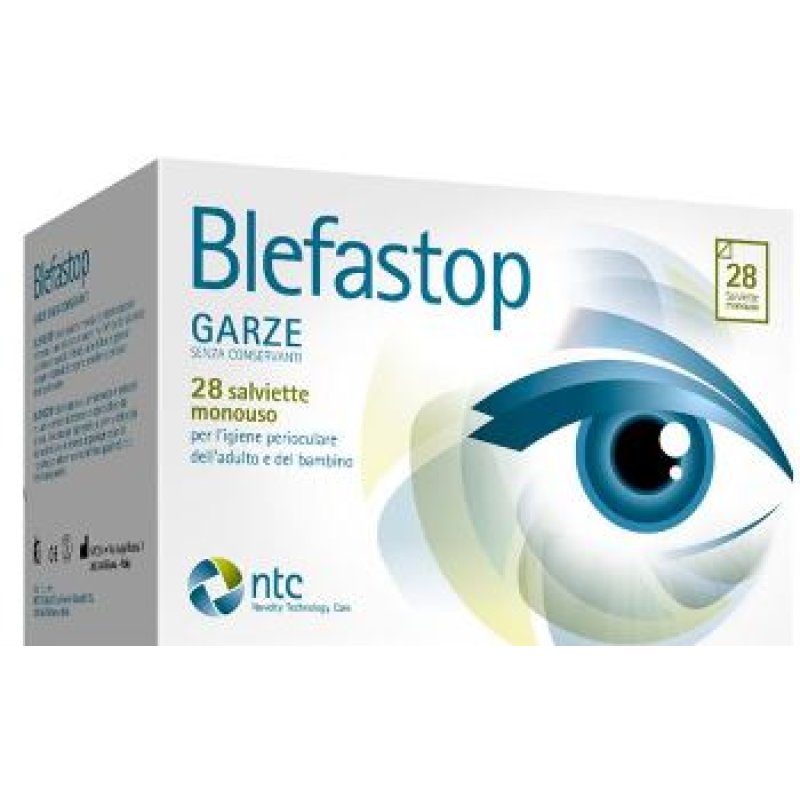 Ntc Italia Blefastop Garza In Cotone Piegata Con Filo Di Bario 28 Pezzi Ntc Italia Blefastop Garza In Cotone Piegata Con Filo Di Bario 28 Pezzi