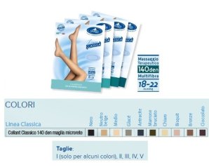 Desa Pharma Sauber Collant 140 Denari Maglia Microrete Medio 3 Linea Classica