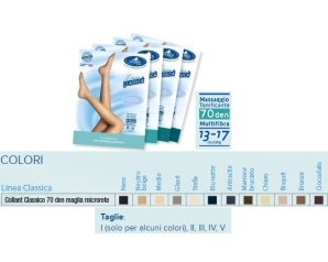 Desa Pharma Sauber Collant 70 Denari Maglia Microrete Medio 5 Linea Classica