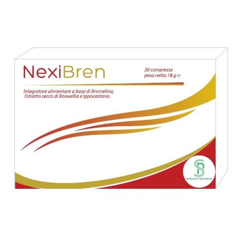 Nexibren 20 Compresse – Integratore a Base di Bromelina e Boswellia per Benessere Articolare e Azione Antinfiammatoria Nexibren 20 Compresse – Integratore a Base di Bromelina e Boswellia per Benessere Articolare e Azione Antinfiammatoria