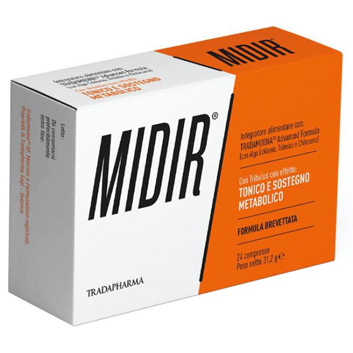 Midir 650 mg Compresse Rivestite Analgesico e Antipiretico 24 Compresse Midir 650 mg Compresse Rivestite Analgesico e Antipiretico 24 Compresse