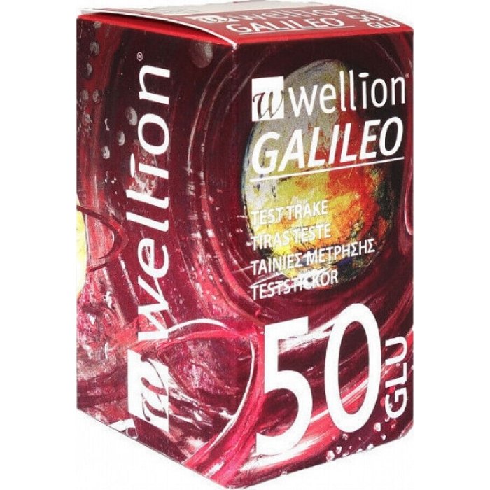 Med Trust Wellion Galileo Strisce Reattive GLU Misurazione Glicemia 25 Strisce Med Trust Wellion Galileo Strisce Reattive GLU Misurazione Glicemia 25 Strisce