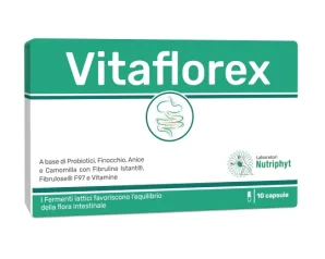 Laboratori Nutriphyt Sas Vitaflorex 10 Capsule 4,6 G