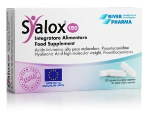 River Pharma  Articolazioni Sane Syalox 150 Integratore 30 Capsule