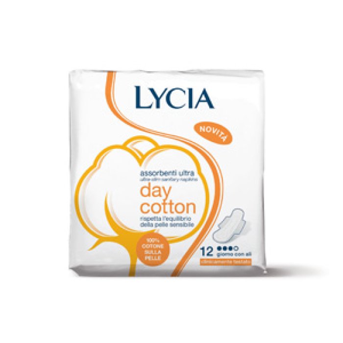 LYCIA COTONE ALI GIORNO 12PZ LYCIA COTONE ALI GIORNO 12PZ