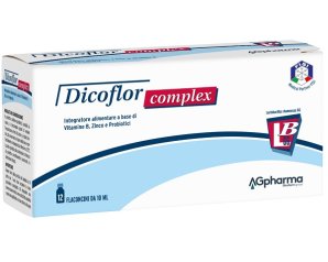 Ag Pharma Dicoflor Complex Integratore Alimentare 12 Fiale da 10 ml