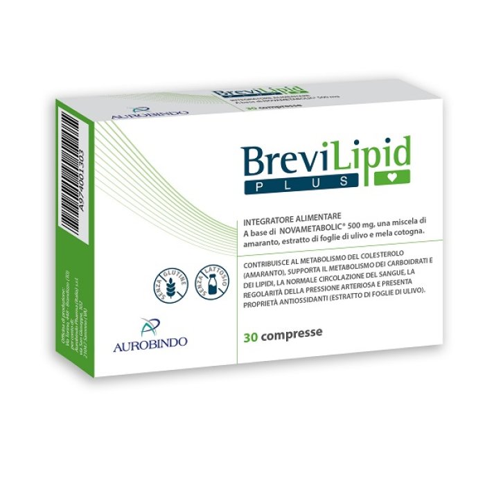 Aurobindo Pharma Italia Brevilipid Plus 30 Compresse Rivestite