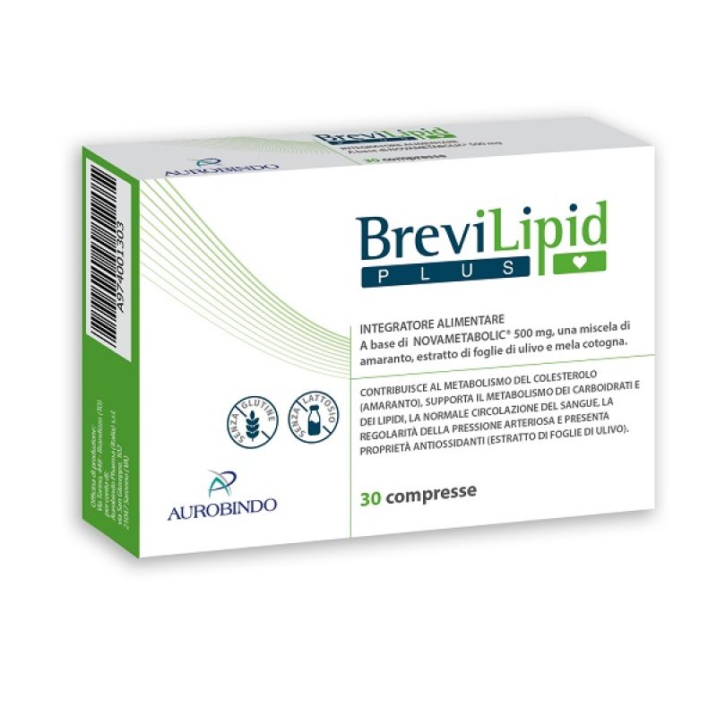 Aurobindo Pharma Italia Brevilipid Plus 30 Compresse Rivestite