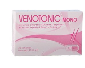 Laerbium Pharma Venotonic Mono 20 Compresse 850 Mg